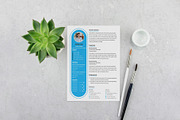 SleekCanvas: Minimal Modern Resume, a Resume Template by Annudesign (Thumbnail 4 of 4)