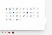 Social Media - Iconuioo, an Outline Icon by Petr Bilek (Thumbnail 2 of 2)