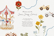 The Gentle Storybook Vintage Prints, a Background Graphic by Muse Artist (Thumbnail 16 of 26)