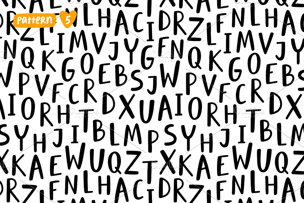 Awesome patterns set part 2, a Pattern Graphic by Stolenpencil (Photo 6 of 7)