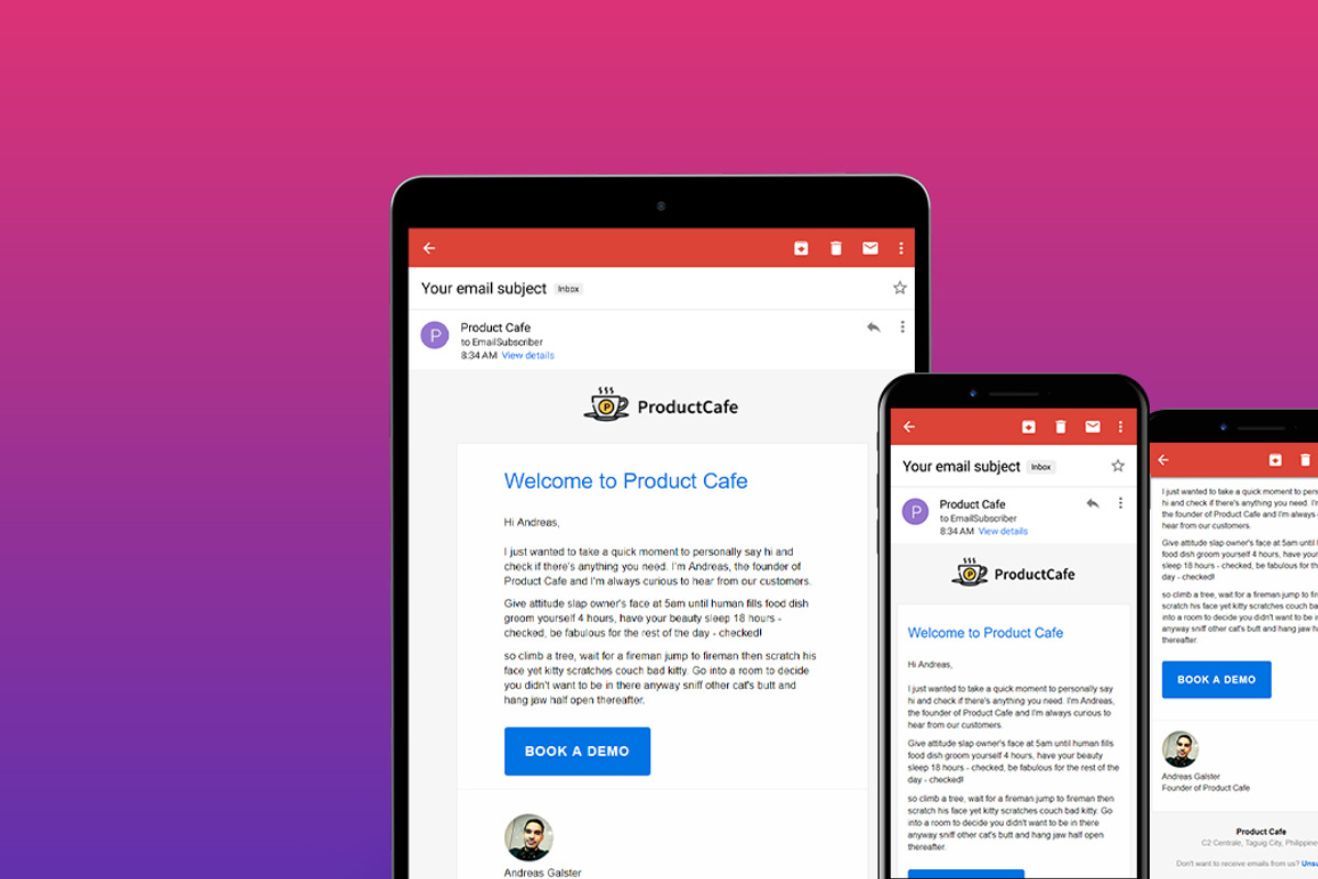 Inkling - 29 email templates, an Email Template by AndreasGalster (Photo 25 of 35)