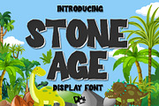 Stone Age, a Sans Serif Font by Dm Studio (Thumbnail 1 of 7)