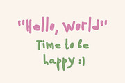 Lazy Ink handwritten font, a Font by MixedArt (Thumbnail 3 of 5)