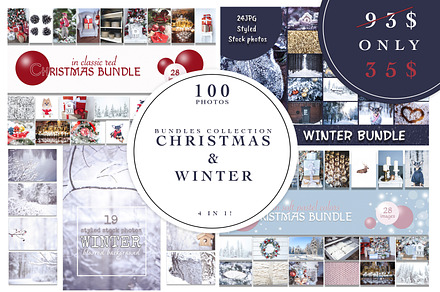 100JPG CHRISTMAS & WINTER COLLECTION