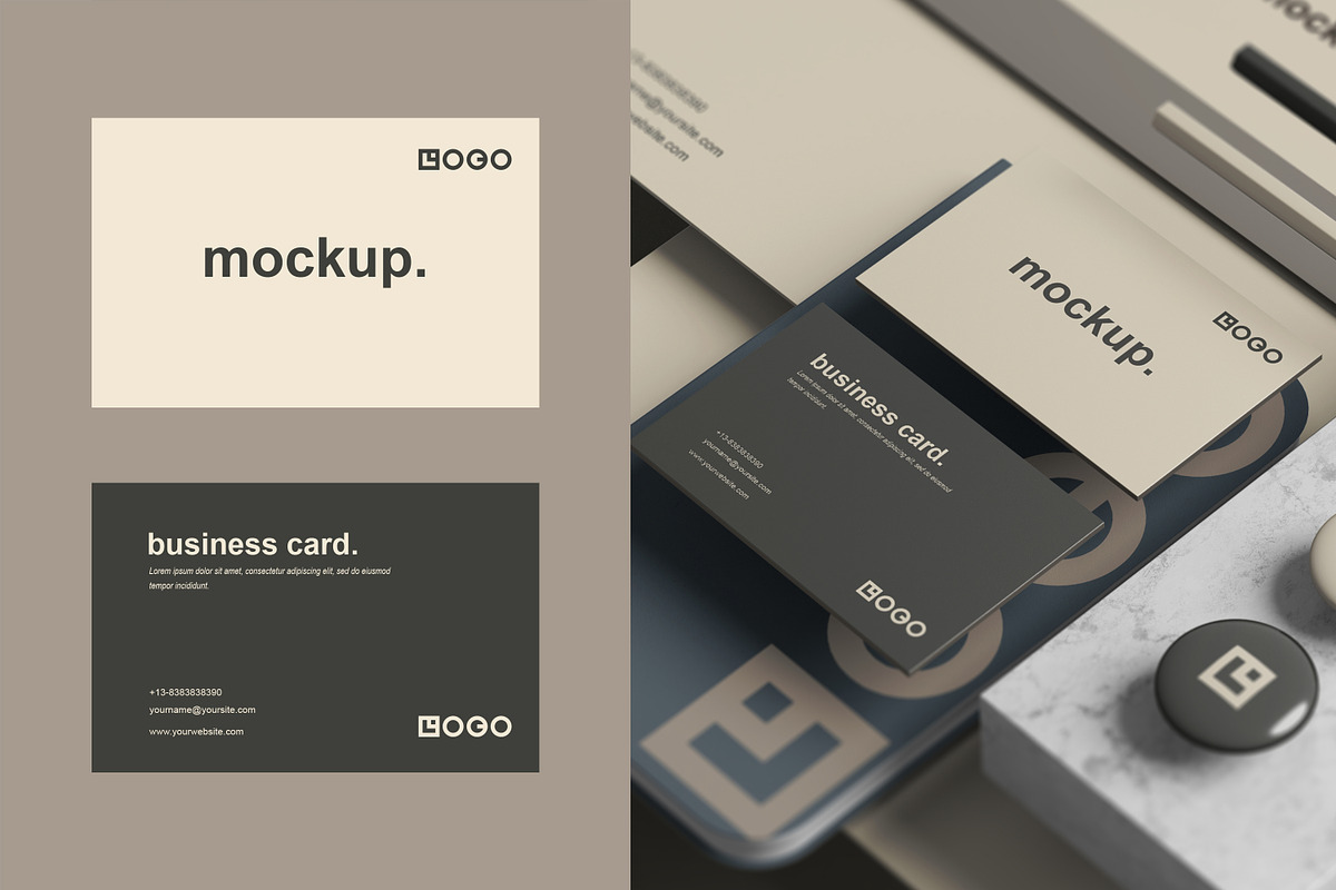 Stationery / Branding Mockup, a Books & Magazine Mockup by simuradi (Photo 7 of 10)
