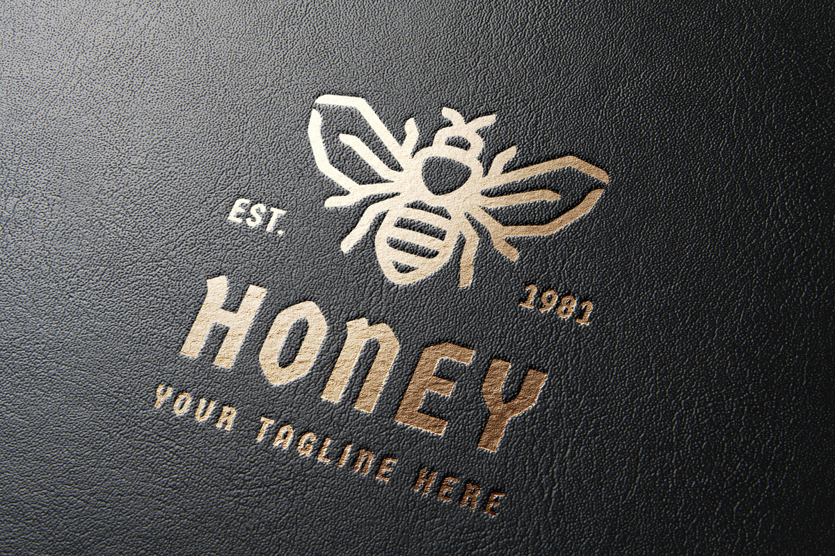 Bee Logo Template, a Branding & Logo Template by Snitovets (Photo 2 of 3)