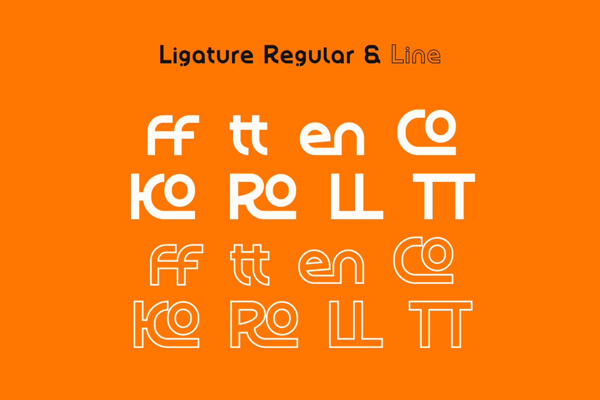 Deco Bren - Modern Font, a Sans Serif Font by Viswal Studio (Photo 7 of 10)