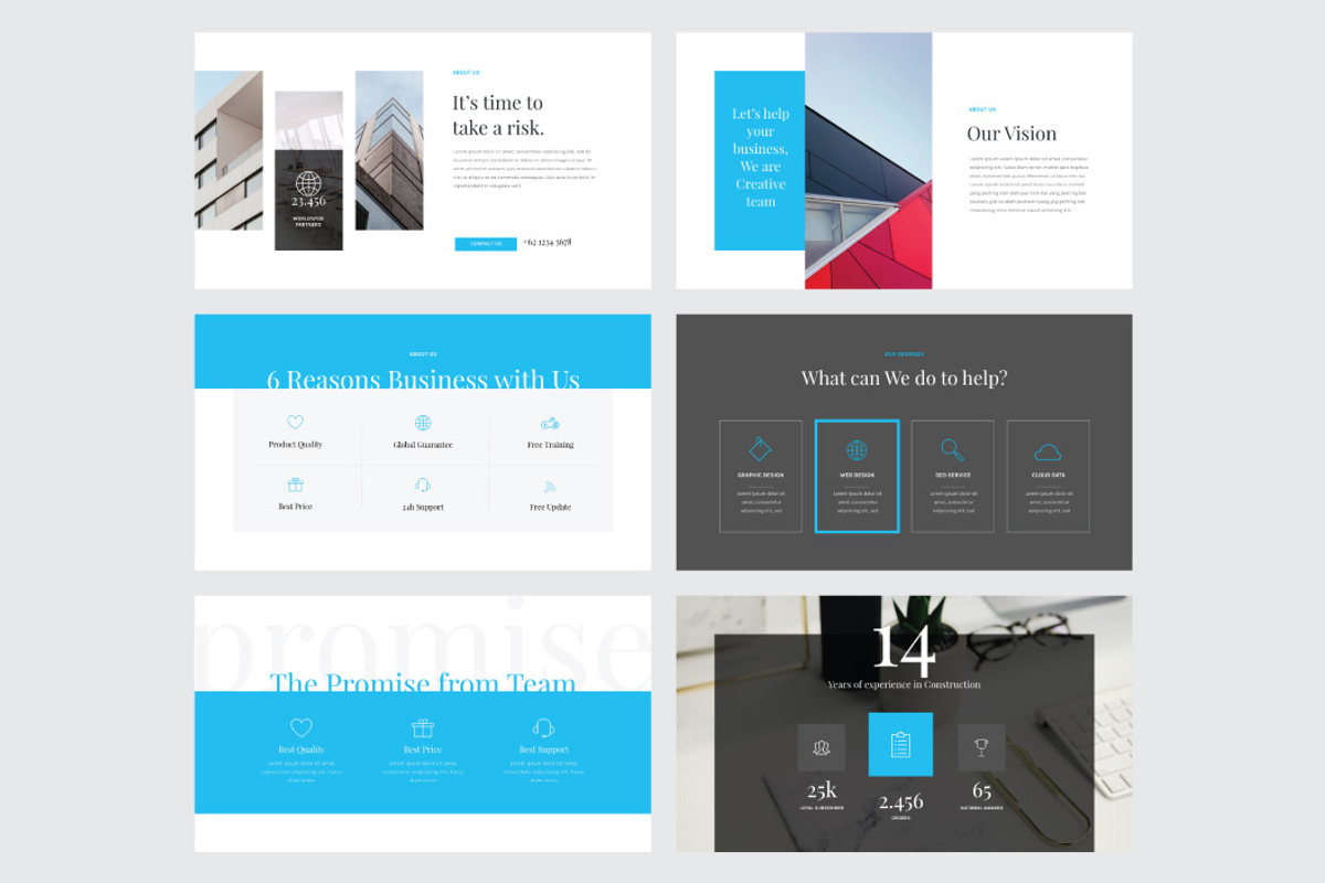 EL- MAHMOUDIA - Powerpoint Template, a Presentation Template by Shafura
