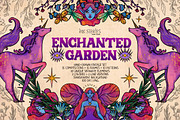 Enchanted Garden Fairies and Flowers, a Person Illustration by Ink Stories (Thumbnail 1 of 24)