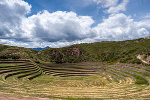 Inca agricultural terraces at Moray in the Sacred Valley, Peru, a Nature Photo by GoodGoods