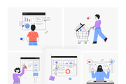 Technology and Web Development, a Technology Illustration by Prosymbols (Thumbnail 7 of 11)