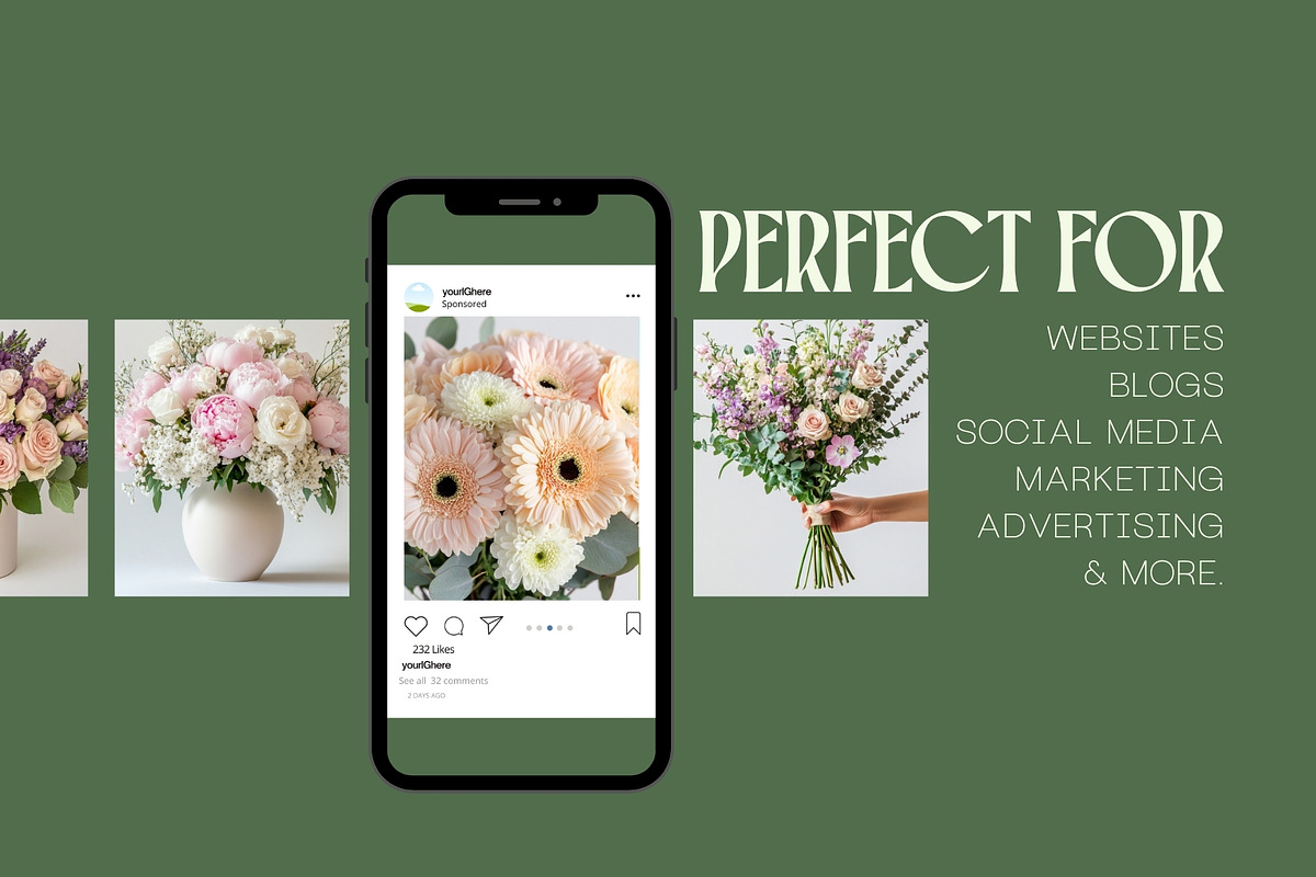50 Blooming Bouquets Stock Photos, a Nature Photo by Incomelion (Photo 2 of 9)