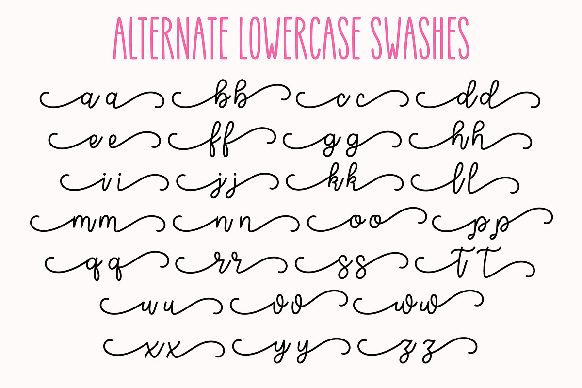 Hello September Font Duo, a Handwritten Font by Miss Tiina (Photo 9 of 10)