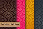 Seamless Indian Patterns Set of 75+, a Pattern Graphic by ThePhoton (Thumbnail 13 of 17)