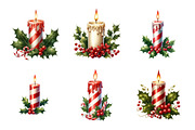 Christmas Candle, an Illustration by Design Market (Thumbnail 3 of 5)