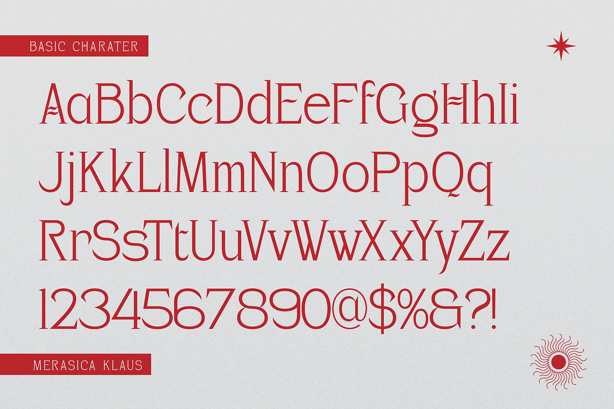 Merasica Klaus | Display Serif, a Serif Font by gracetype_studio (Photo 10 of 12)