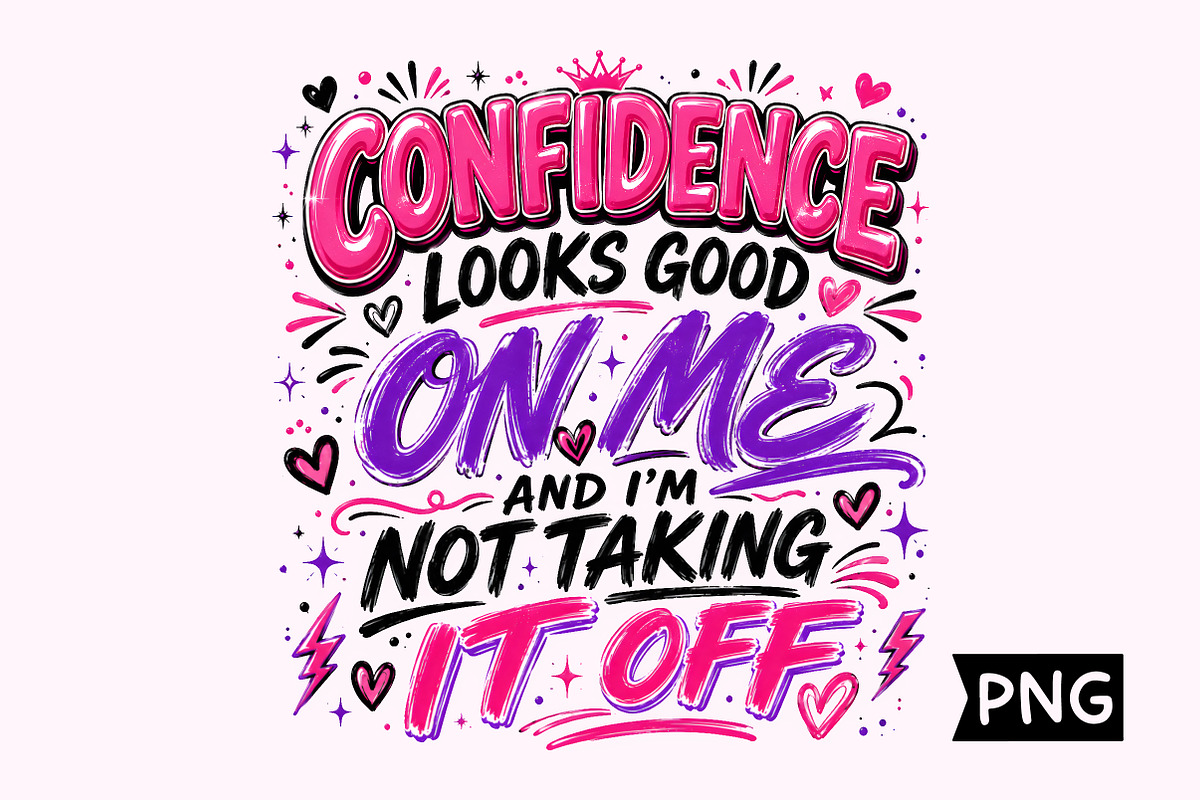 Confidence Looks Good On Me, an Empty State Illustration by Creative Art (Photo 1 of 3)
