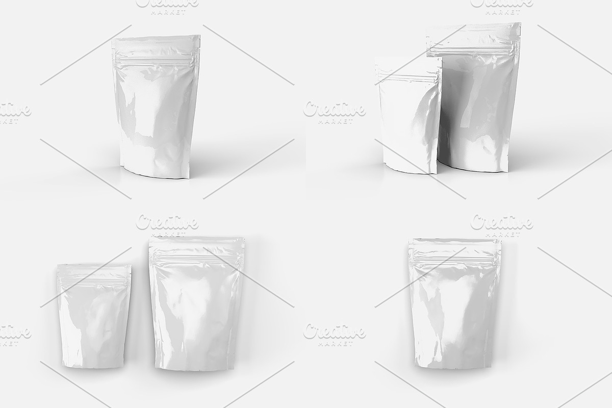 Doypack Mock-up - 9 Views, a Packaging Mockup by Illusiongraphic (Photo 18 of 19)