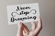 Baby Morgana Script, a Script Font by Bosstype Studio (Thumbnail 2 of 8)