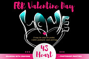 Hearts, Valentine's day, a Decorative Illustration by Allween (Thumbnail 3 of 7)
