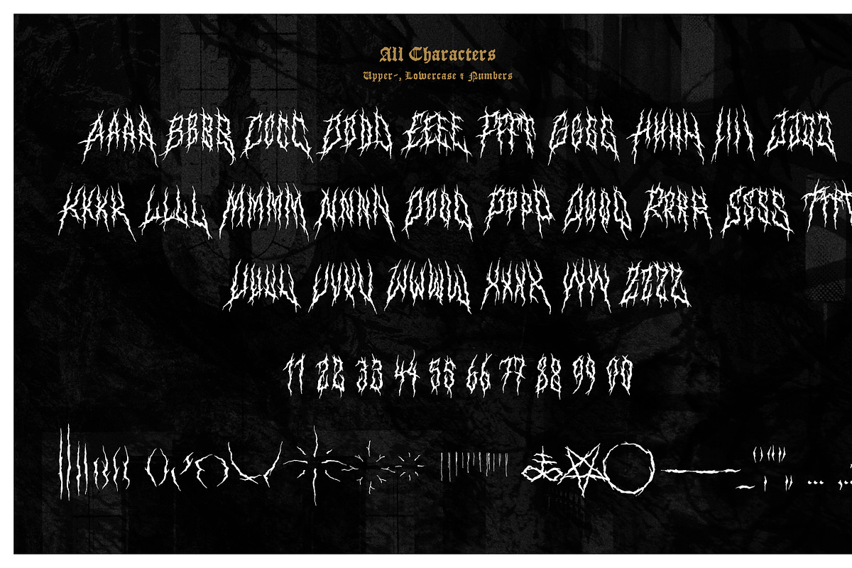XXII Morduk, a Font by Doubletwo Studios (Photo 8 of 11)