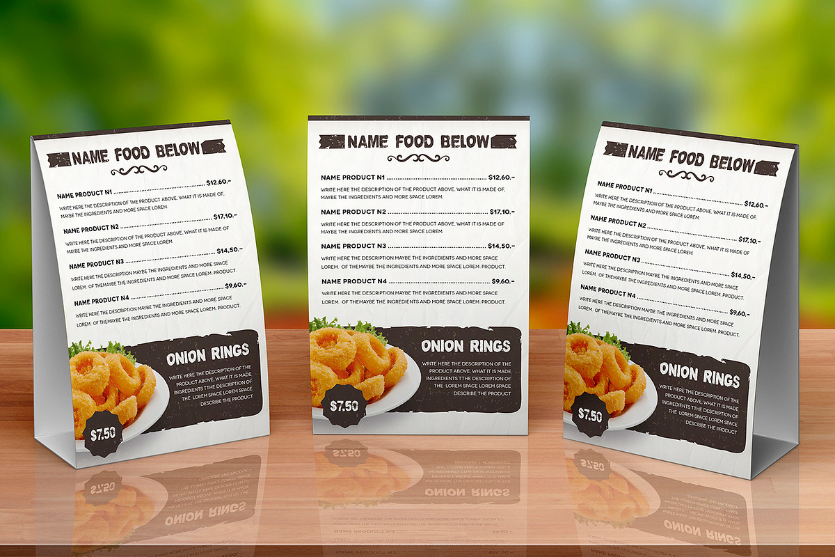 The Ristorante Menu, a Brochure Template by Luuqas Design (Photo 7 of 10)
