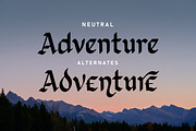 Midsofters - Blackletter Font, a Blackletter Font by AQR Studio (Thumbnail 3 of 9)