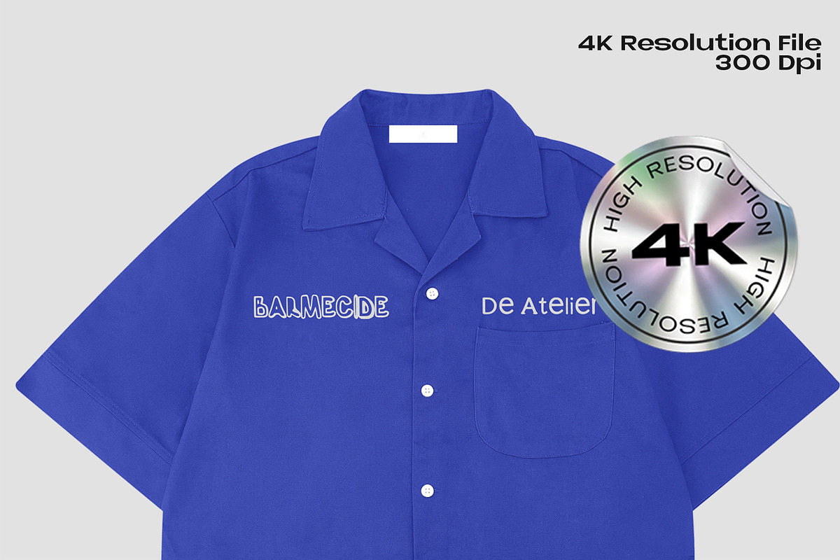 BOXY WWORK-SHIRT MOCKUP, a Shirt Mockup by Barmecide Mockup Studio (Photo 2 of 3)