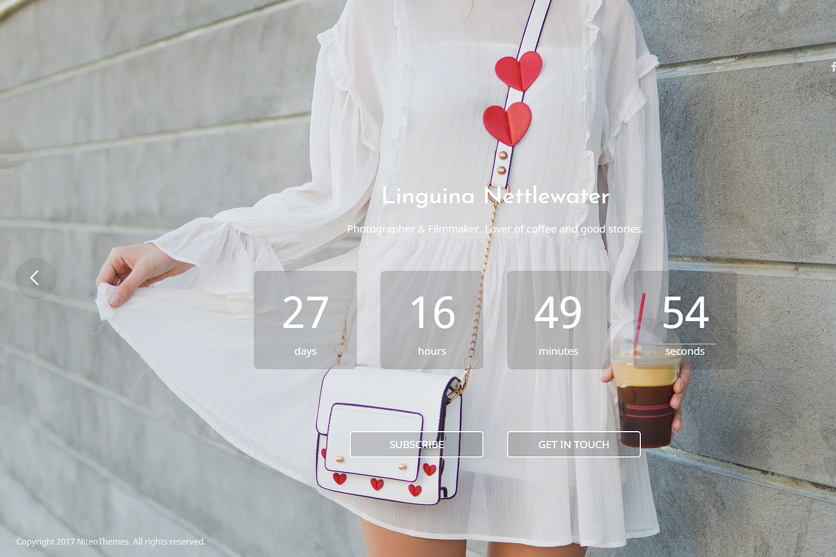 CMP Stylo - Coming soon theme, a WordPress Template by NiteoThemes (Photo 4 of 5)