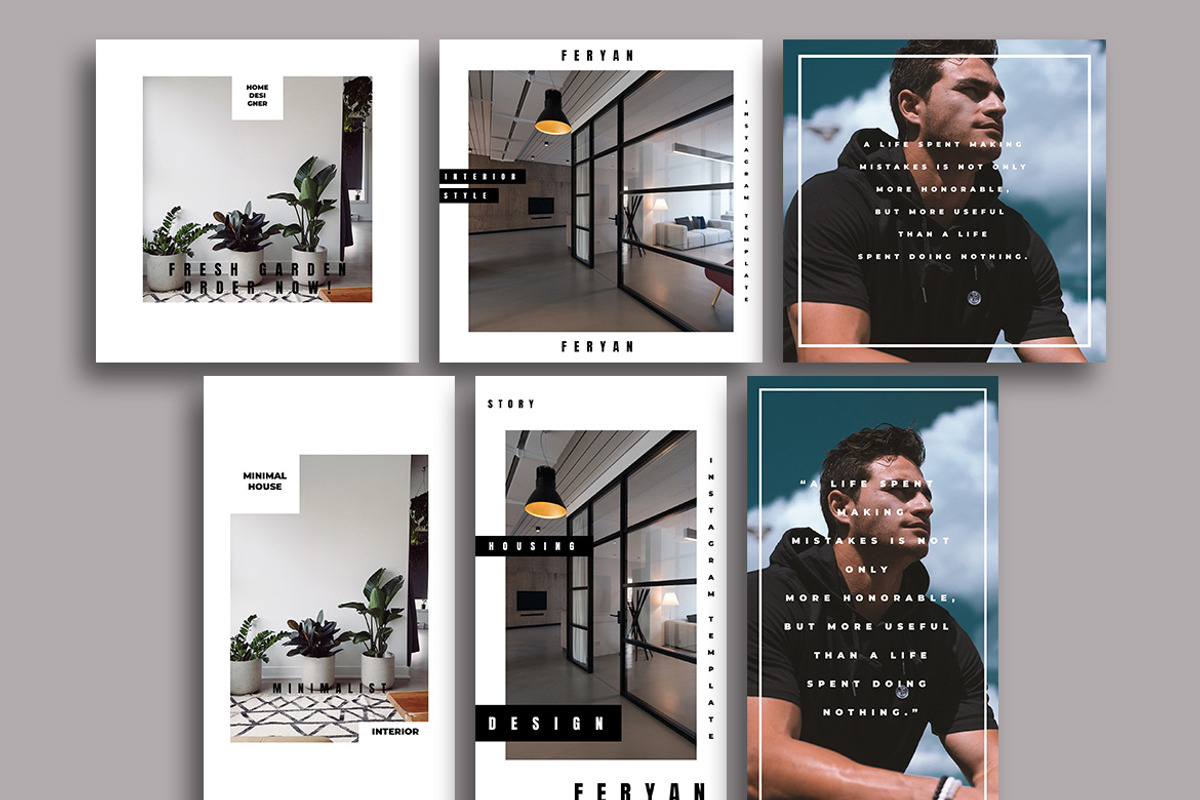 FERYAN - Instagram Template, a Social Media Template by Analogous (Photo 3 of 5)