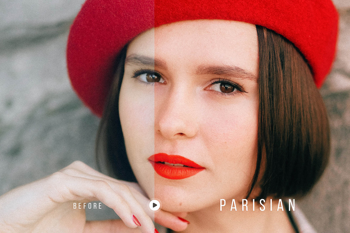 Parisian City Portrait Action & LUT, an Action Add-On by Presetrain Co. (Photo 4 of 7)