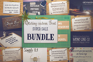 Bundle 90% OFF Font for Lettering 