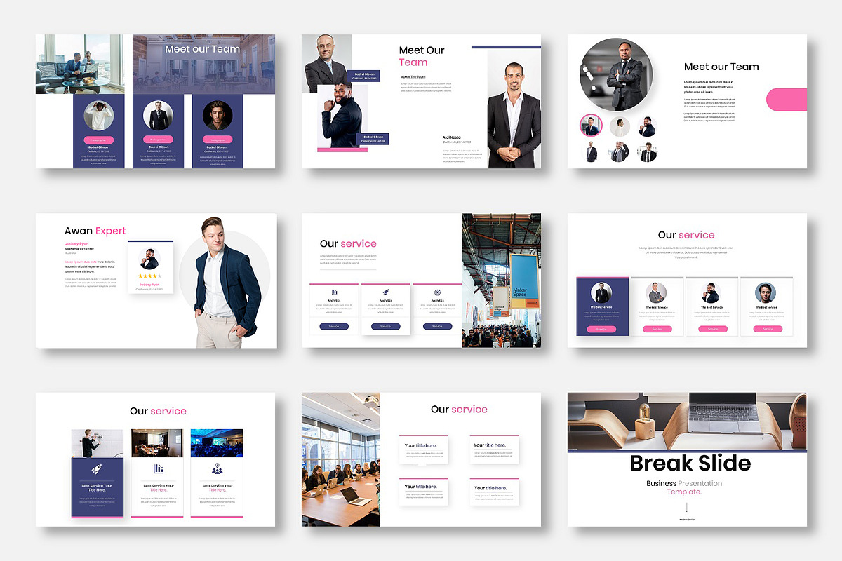 Awan – Business Keynote Template, a Presentation Template by Dens Creative Studio (Photo 3 of 6)