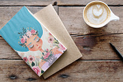 Floral Tea Girl Illustration, a Decorative Illustration by Chloe's Illustrations (Thumbnail 10 of 10)