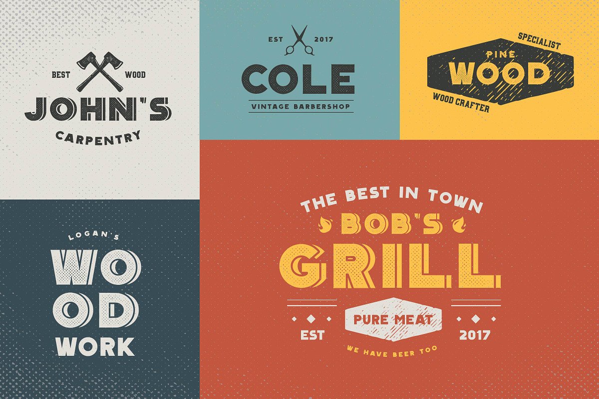 Tarno Display Font preview 3