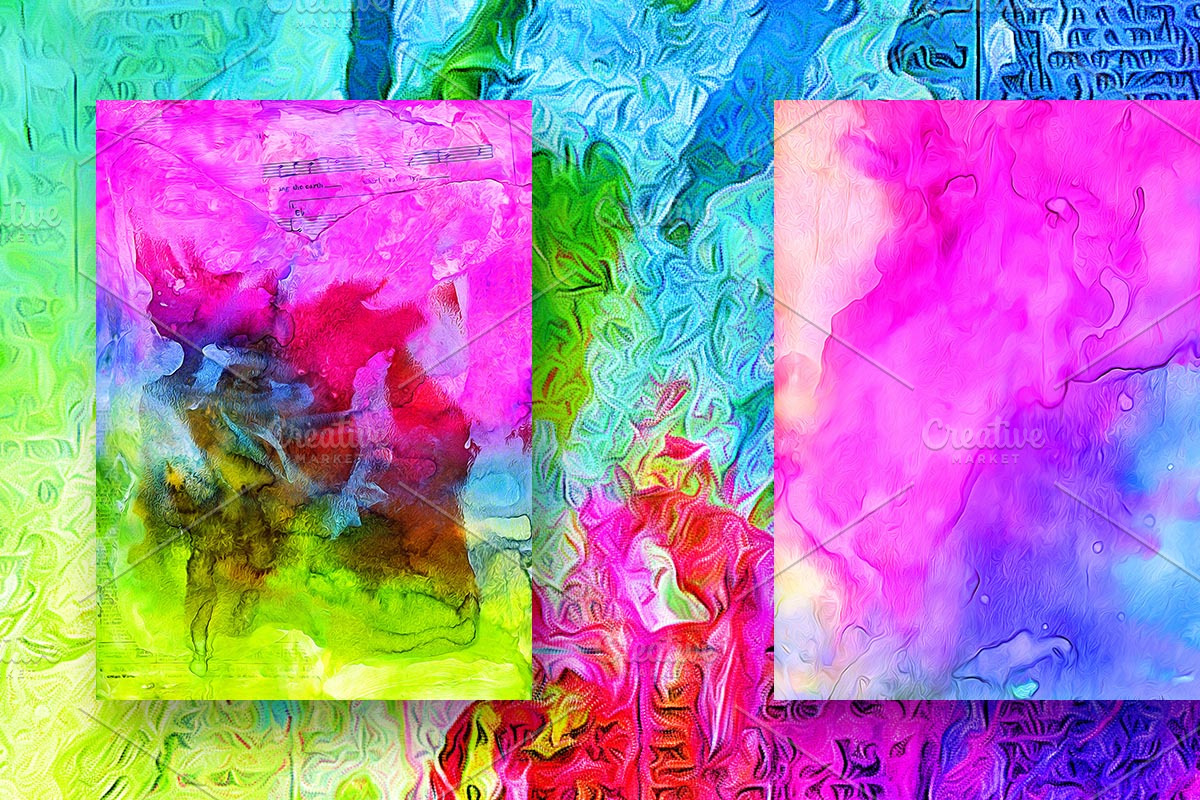 Mixed Media Backgrounds + Bonus!, a Texture Graphic by TheUrbanLine (Photo 14 of 17)