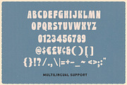 Tasty Parade Retro Font Duo, a Script Font by Letterhend Studio (Thumbnail 8 of 12)