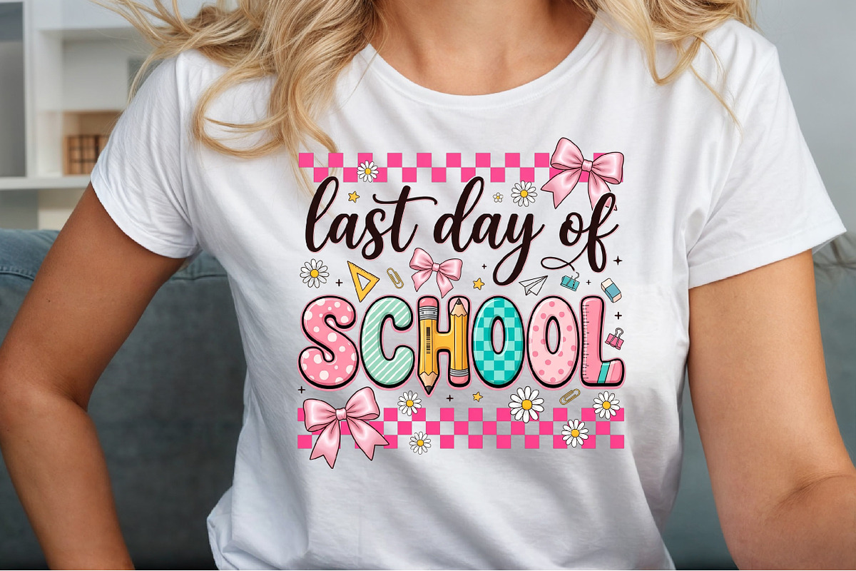Last Day of School Png, Cute School, a Seasonal Illustration by Sublimation Artist (Photo 5 of 9)