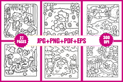 Sweet Seasons Coloring Book, a Seasonal Illustration by Coco Bloom (Thumbnail 2 of 4)
