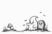 Spooky Halloween Clipart Bundle, an Illustration by yasushie (Thumbnail 8 of 26)