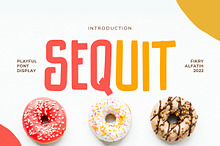 Sequit - Playful Font