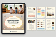 Preschool Learning Report Template, a Brochure Template by BrandPacks (Thumbnail 2 of 6)