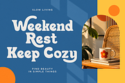 Kalero - Groovy Bold Retro Serif, a Serif Font by Font Liner (Thumbnail 8 of 10)