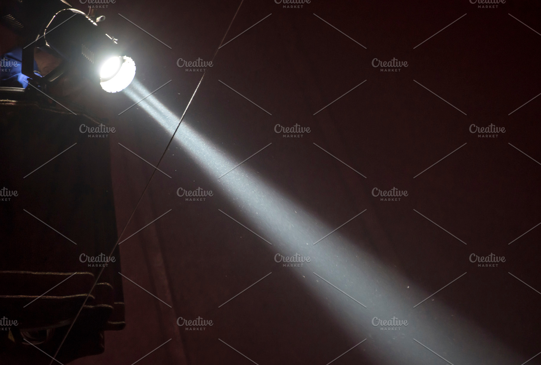 Theater lights stock photo containing concert and theater, an Arts & Entertainment Photo by DegImages