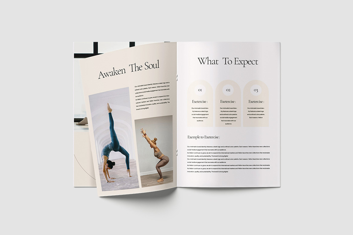Project E-Book Template, a Brochure Template by TMint Play (Photo 3 of 8)