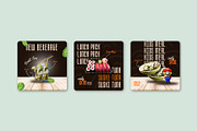 Japanese // Food Social Media Kit, a Design Template by SecondBrain Store (Thumbnail 2 of 9)