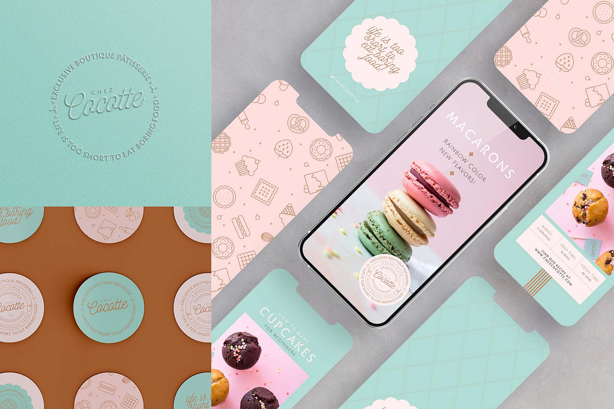 Chez Cocotte | Full Identity Pack, a Branding & Logo Template by The Responsible Creatives (Photo 8 of 16)