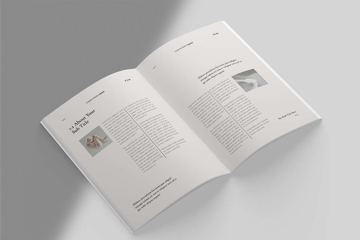 Book Layout Template, a Brochure Template by UnifyArts (Photo 8 of 17)