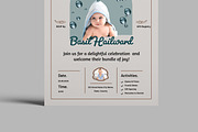 Baby Shower Invitations Template, a Stationery Template by MightyDesign (Thumbnail 5 of 8)