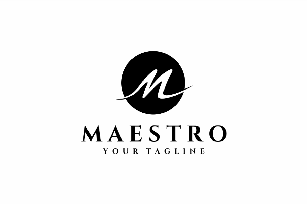 Maestro Letter M Logo Design, a Branding & Logo Template by yopie (Photo 4 of 5)